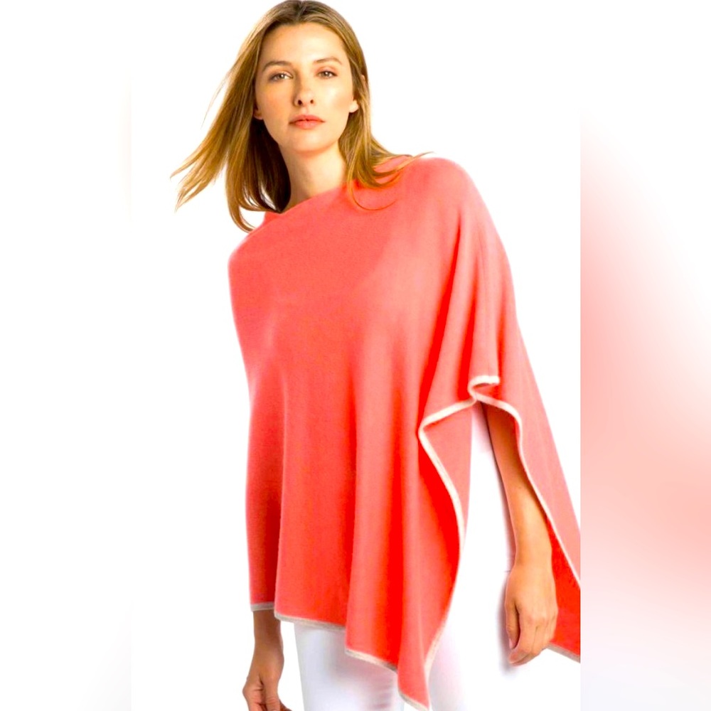NWT Kinross Cashmere Poncho - Picture 1 of 5